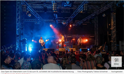 Das Open Air Ottensheim vom 13. bis zum 15. Juli bietet viel musikalische Abwechslung.